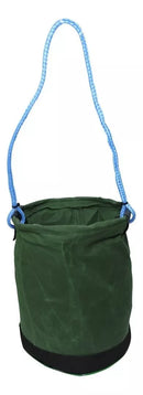 Balde De Lona Fundo De Nylon Para Ferramentas - Verde